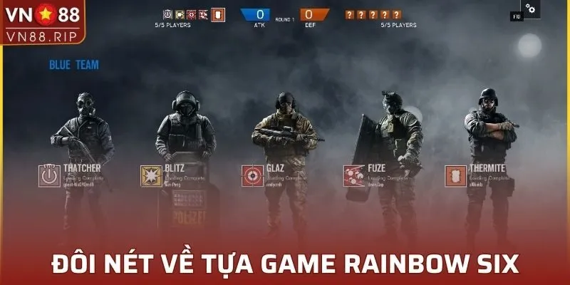 Giới thiệu đôi nét về tựa game Rainbow Six