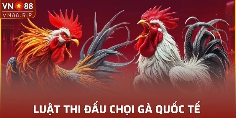 Luật thi đấu chọi gà quốc tế